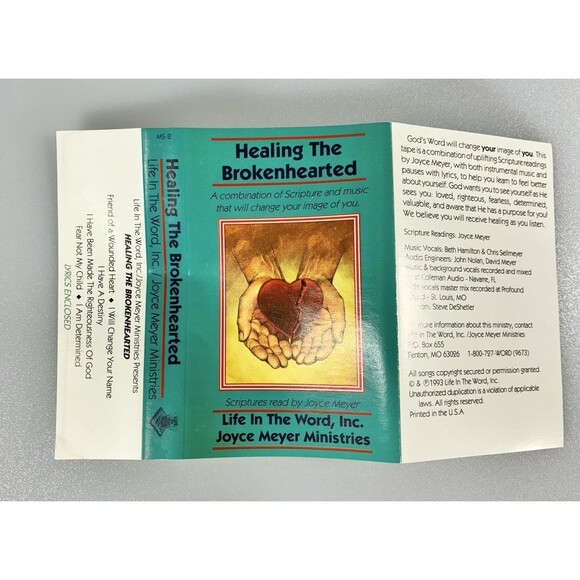Healing the Bothered by Joyce Meyer Vintage 1993 Cassette Tape Tested - Picture 6 of 7